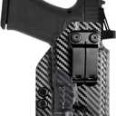 kydex IWB Holster for Glock 43x 48 Mos Sig Sauer P365 P365XL with Streamlight Sub TLR-7 500 Lumens Pistol Light Flashlight