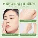 2 x Purifying Exfoliating Gel with Face Washing Brush, Exfoliating Face Wash, Deep Cleansing Peeling Gel for the Whole Body, Facial Scrub Exfoliator, Oil & Dirt Cleanser for All Skin Types (2PCS)