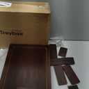 TV Tray Snack Table Sofa Table with 360 Rotation Drawer Storage Adjustable Legs 4.33 to 8.66in for Couch Laptop Desk Bamboo Stable Non-Slip TV Dinner Tray Table Gift for Living Room Home Office