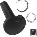 Spare Tire Hoist Cover for 2014-2019 Chevy Silverado GMC Sierra 1500 2500 HD 3500 HD for Pickup Truck Replaces 22979267 Tire Carrier Casing