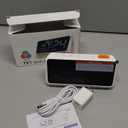 LED Digital Clock for Bedroom, Super Loud Alarm Clock for Heavy Sleepers Adults, Teens | Simple Plug-In Electric Bedside Nightstand Desk Clock with Light and Adjustable Color/Volume/Brightness/Snooze