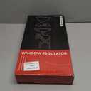 A-Premium Rear Right Power Window Regulator with 6-Pin Connector Motor Compatible with Lexus RX330 2004-2006, RX350 2007-2009, RX400h & Toyota Camry 2002-2006, with Anti-Clip Function