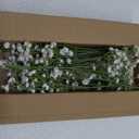 Yastouay Babys Breath Artificial Flowers, 6Pcs Fake White Babys Breath Flowers Artificial Bulk, Real Touch Faux Babies Breath Gypsophila Bouquet for Wedding Floral Arrangement Party Decor
