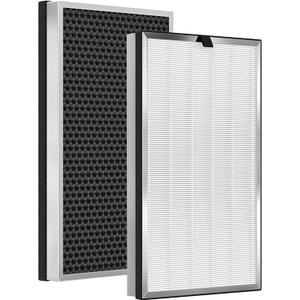 2 Pack 112 Replacement Filter Air Purifier V2.0 Compatible with MA Series 112, 3 in 1 Pre-filter, H13 True HEPA Filter and Activated Carbon Filter