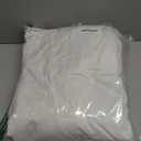 NICETOWN 100% Blackout Window Curtain Panels, Cold and Full Light Blocking Drapes with Black Liner for Nursery, 84 inches Drop Thermal Insulated Draperies (White, 2 Pieces, 52 Wide Each Panel)