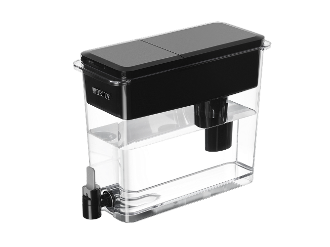 Brita UltraMax Large Water Dispenser, BPA-Free, Reduces Copper, Cadmium and Mercury Impurities, Lasts 2 Months or 40 Gallons, 27-Cup