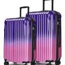 Comeria Carry on Luggage - Airline Approved Suitcases with Spinner Wheels, Built-In TSA Lock，Hard Shell Expandable Suitcases