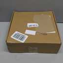 Threan Christmas Rattan Star Treetop, 14 Inch Burlap Rattan Star Tree Topper with Warm Lights Rustic Xmas Treetop Decoration for Christmas Tree Ornament Home Party Indoor (10 Lights)