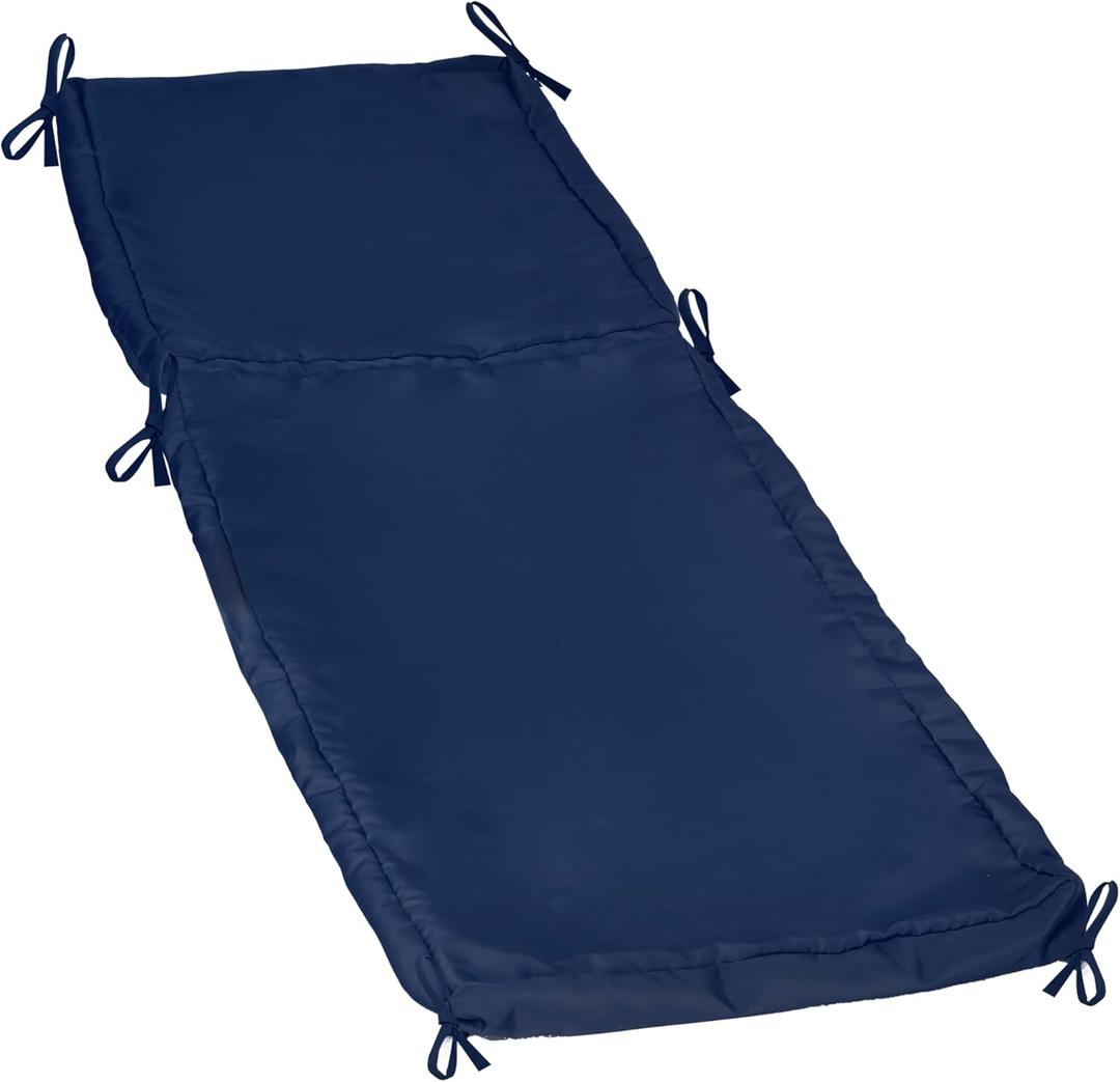 Outdoor Chaise Lounge Cushion Cover,Rain-Proof,Fade Resistant 1600h,for Patio Replacement Cushion Cover,Note: Only Covers-Foam Not