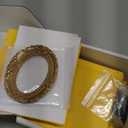 Small Picture Frames, Mini Gold Frames, Vintage Gold Frames, Table Top Decor, Magnetic Picture Frames for Refrigerator, Vintage Frame Set, Christmas Decor (5Pcs, Golden)