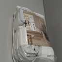 Off White Pinch Pleated 100% Blackout Curtains 102 Inches Long Linen Blend Window Curtains 102 Inch for Bedroom Living Room Darkening Thermal Insulated Back Tab Pinch Pleat Dual Layer Drapes Ivory