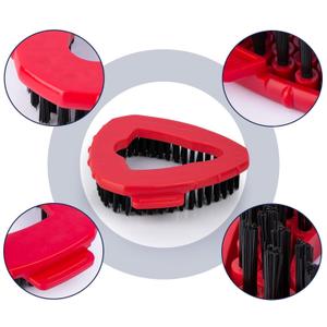 Scrub Brush, 180 Degree Rotating Design, Floor Scrubber Replacement Head, Nylon Bristles for Spin Mop, Bathroom, Kitchen, Tile, Shower, Floors, Hard Surfaces, Countertops, Homeowne