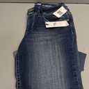 WallFlower Luscious Curvy 23.5 Mid-Rise Cropped Jeans for Women, Insta Stretch Denim Juniors Jeans (Blue, S)