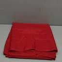 sancua Rectangle Tablecloth - 60 x 120 Inch - Stain and Wrinkle Resistant Washable Polyester Table Cloth, Decorative Fabric Table Cover for Dining Tables, Buffet Parties, Christmas Red