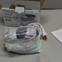 PIOMATIC Travel Iron Mini with Steam for Clothes with Dual Voltage, Portable Mini Ironing Machine with Non-Stick Soleplate, Small Iron for Sewing, Quilting and Handcraft (Celadon)