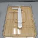 Charcuterie Board with Lid, Travel Portable Snackle Box Charcuterie Container Bamboo Cutting Boards for Candy Fruits Nuts Snacks, House Warming Gifts for Women