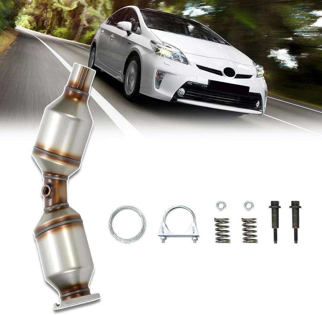 Catalytic Converter Compatible with Toyota Prius 2010 2011 2012 2013 2014 2015 1.8L Convertidor Catalítico High Performance (EPA Compliant)