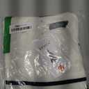 ZESICA Women's Casual Striped Tops Short Sleeve Crew Neck Ribbed Knit T Shirts Comfy Loose Basic Pullover Sweater (White, M)