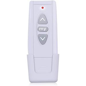 Telis 1 RTS Pure 433.42MHZ Remote for Blinds and Shades and Roller Shutter(1Pack)