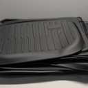 SUPER LINER Tesla Model 3 Floor Mats 2021 2022 2023 All-Weather Floor Mats Set (6 Pieces) | Custom Fit, Pet & Child-Friendly | Tesla Model 3 Cargo Liner Rear Cargo Tray Trunk Interior Accessories