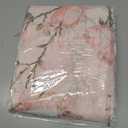 SMILE WEAVER Blush Pink Sheer Curtains 84 inch Length for Living Room,Floral Curtains Light Filtering Voile Linen Textured Rod Pocket Semi Sheer Window Drapes for Bedroom/Kitchen,2 Panels, 52"W x 84"L