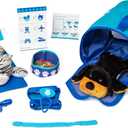 Melissa & Doug Tote & Tour Pet Travel Play Set with 2 Plush Stuffed Animals (15 pcs)