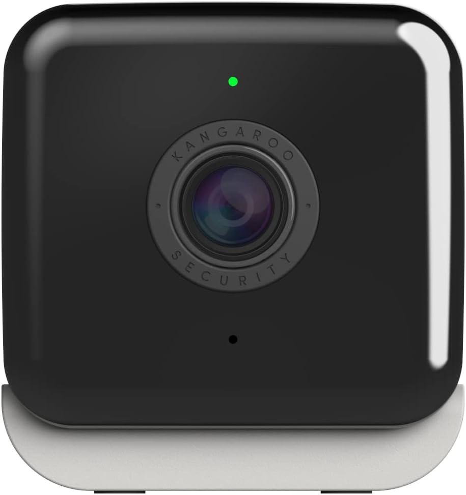 KANGAROO Indoor + Outdoor Camera, Security Camera Outdoor + Indoor WiFi, Weatherproof Outside Camera, 1080p Indoor, Outdoor Camera