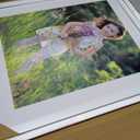 THREELOVE 20x24 Frame White, Display Picture 16x20 with mat or 20x24 Without mat, Photo Poster Picture Frame Wall Mounting Home Decor, 1-PCS