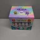 30 Colors Tie Dye Kit, Tie Dye Set for Kids, Pre-Filled Tye Dye Bottles, Non Toxic Permanent Fabric Dye Art Set, Easy DIY Fabric Art - Create Fun (30 Colors)