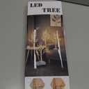 144 LED Birch Tree Lights with Remote Control, DIY Artificial Tree Lamp with Timer, Twinkle Lighted Tree 3 AA or USB Powered, Fairy Light Spirit Tree for Bedroom Easter Decor (White) (2ft)