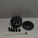 EVERIE Rotary Coffee Pod Capsules Carousel Holder Organizer Compatible with 40 Nespresso Vertuoline Capsules (Black)