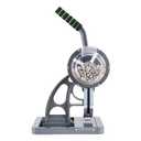 Hand Press Grommet Machine | Heavy Duty Manual Aluminum Grommet Press Machine - Automatic Eyelet Feeding Workshop Punch Tool Kit with 2000 Eyelets for Banners, Flags, Canopies