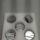 AMI PARTS DG94-04167A Fits for Samsung Stove Knob Replacement but Not Samsung Electric Stove knob, Replacement for NX60T8111SS NX60T8311SS NE63T8111SS NX60T8711SS(5PCS Silver)