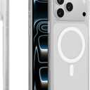 MAGEASY Compatible with iPhone 17 Pro Max 6.9" Thin Case - Super Lightweight, 0.7mm Ultra Thin, Compatible with MagSafe, Anti-Fingerprint - Lyte M (Translucent)