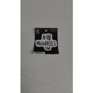 Vinil Sticker No Worries FM263 4 Pack