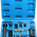 T10133 Fuel Injector Puller Removal Set Injector Seal Installer Service Tool Kit Compatible with Audi VW 1.4 1.6 1.8 2.0 2.7 3.0 3.2 3.6 V6 4.2 V8 FSI Petrol