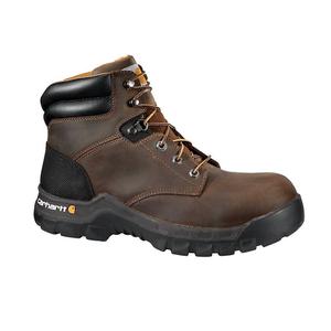 Carhartt Women's 6" Rugged Flex Work Boot Composite Toe Brown, 8.5 M