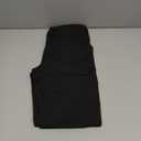 VOOVEEYA Curvy Womens Leggings, High Waisted Yoga Pants with Back Pockets, Tummy Control - Buttery Soft - Stretchy (Large, Solid Black)