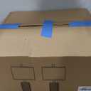 TOBUSA 23.5 Modern Ceramic Table Lamps Set of 2 for Living Room, Farmhouse Vintage Bedside Table Lamps with White Linen Shade, Rustic Bedroom Ceramic Lamps for Nightstand Home Office End Table Dorm (Cream-1)