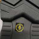 ANJOUFEMME Womens Comfy Outdoor Hiking Boots-Low heels Combat Ankle Boots for Women Non Slip Lace up Winter Shoes for Backpacking Trekking Walking (6, Beige)