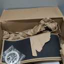 15pcs Stairs Treads and 1 Landing Carpet, Breathable Chenille Stair Carpet Non Slip for Wooden Steps Rubber Backing Stairs Runner Indoor Treads Stair Covers Mat 8"X30" and 30"X30"