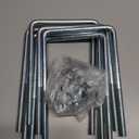 4 Sets 304 Stainless Steel Square U Bolt,U Bolts 3 inch Wide,1/2" D x 3-1/16" W x 7-5/16"L U-Bolts for Boat Trailer with Nuts and Washers, for Automobiles Trailer, Ski Boat