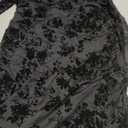 Milumia Women Floral Print Ruched Mesh Strapless Tube Mini Dress Sexy Tie Backless Short Dress S