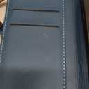 Bocasal Crossbody Wallet Case for iPhone 13 Pro Max with RFID Blocking Card Slot Holder, Magnetic Flip Folio Purse Case, PU Leather Zipper Handbag with Detachable Lanyard Strap 6.7 Inch 5G (Red)