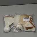 6 Months Birthday Decoration 1/2 Boho Neutral High Chair Banner with Cone Hat for Baby Boy Girl Half Birthday Decorations