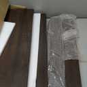 Roundhill Furniture Athens Contemporary Wood Shelf End Table, Weathered Espresso