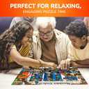 2 x QUOKKA 1000 Piece Puzzles for Adults and Up - Jigsaw Puzzles for Men and Women - Funny Animals in Cafe for Kids Ages 8-12 and Up - Colourful Game Toy for Family