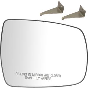 Right Outside Mirror Glass Compatible With Kia Sorento wo/Heat Replaces 876211U000 11 12 13 2011 2012 2013