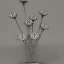 Tandefio Snowflake Gift Card Tree Holder Clip, 8 Branch Multiple Money Family Photo Tree Christmas Card Holder with Clips Picture Frame Stand for Memo Note Wedding Photo Display Office Desk Decor