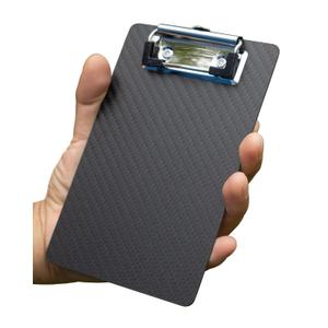 Carbon Fiber Mini Clipboard 4x6,Small Clip Boards A6 Memo Size with 304 Stainless Steel Clip,Portable Pocket Clipboards for Home,Restaurants,Supermarket,Offices,Schools,Factory